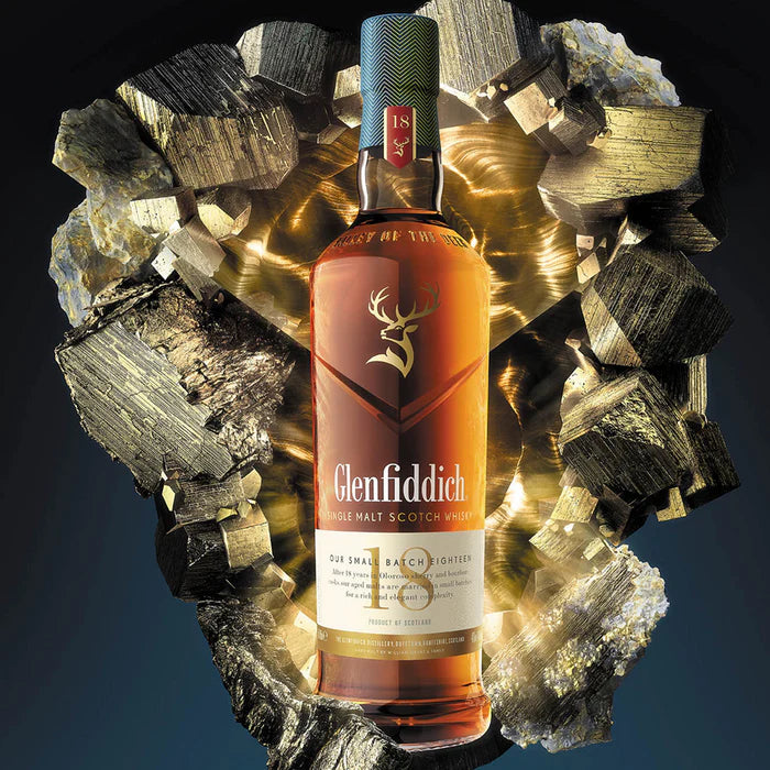 Glenfiddich 18 Year Old Single Malt Whisky 70cl