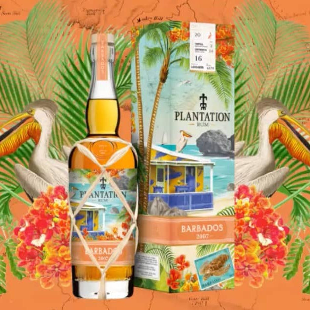 Plantation Barbados Vintage 2007 - West Indies Rum Distillery 16 Year Old 48.7% 70cl