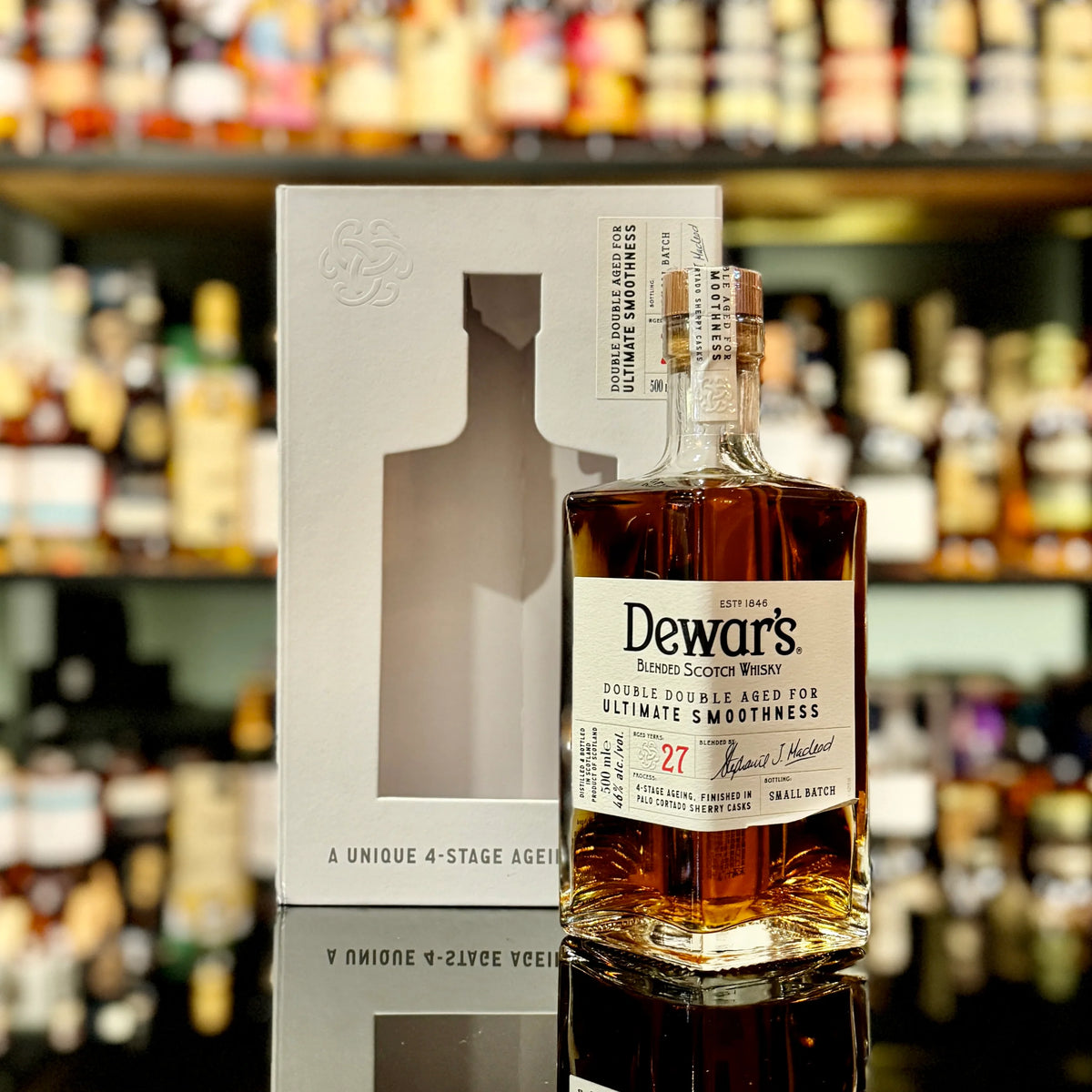Dewars Double Double 27 Year Old Scotch Whisky 375ml