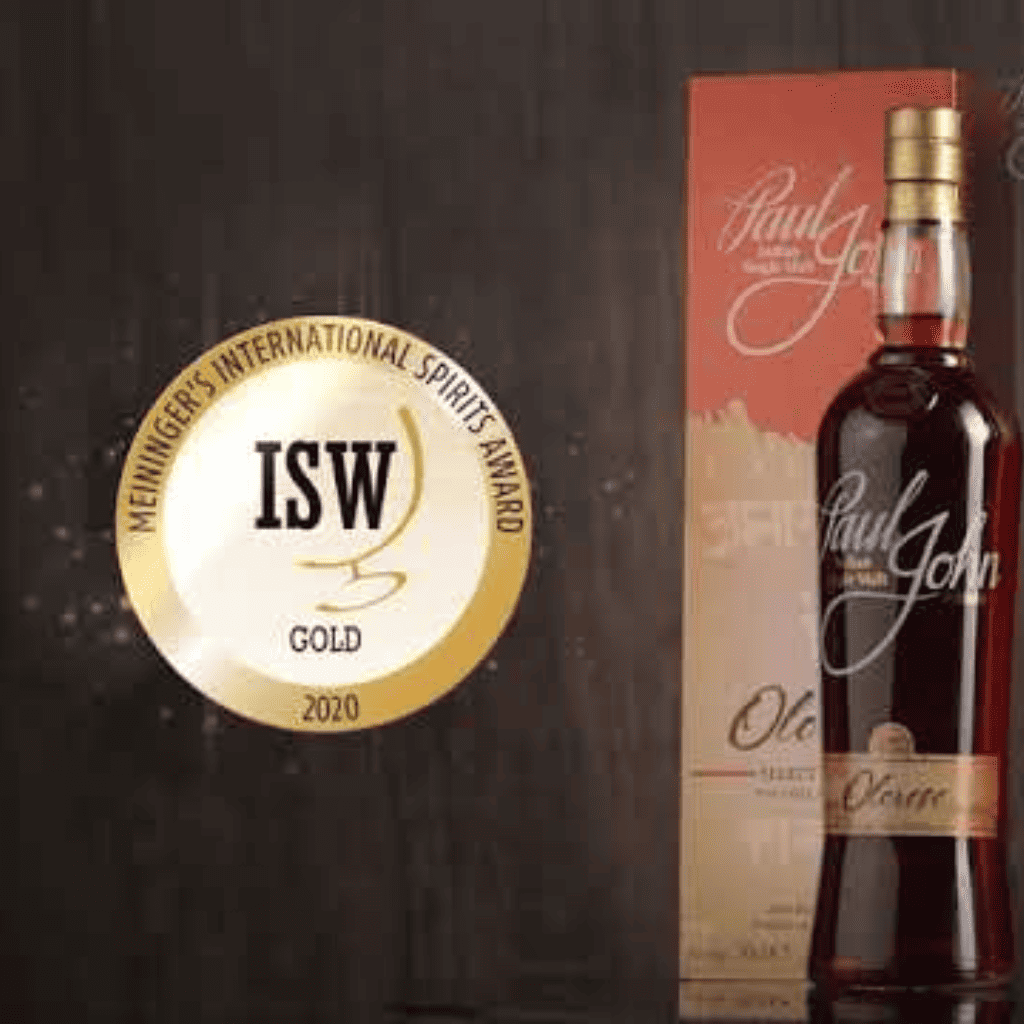 Paul John Indian Single Malt Whisky - Oloroso