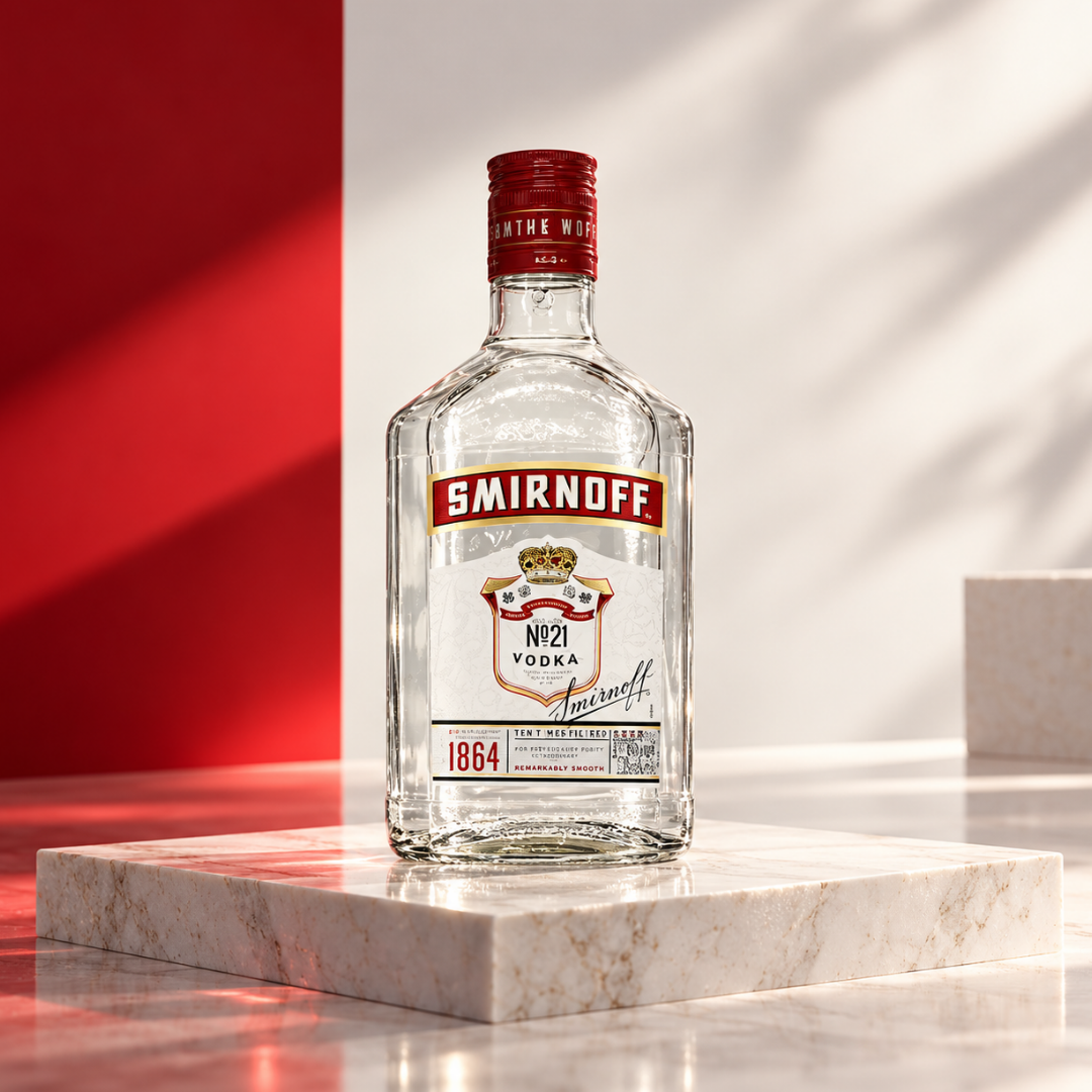Johnnie Walker Blonde 70cl with FREE Smirnoff 35cl