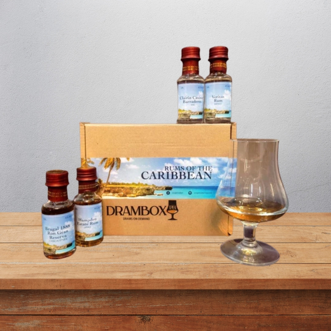 Drambox Rums of the Caribbean (Glass not included)