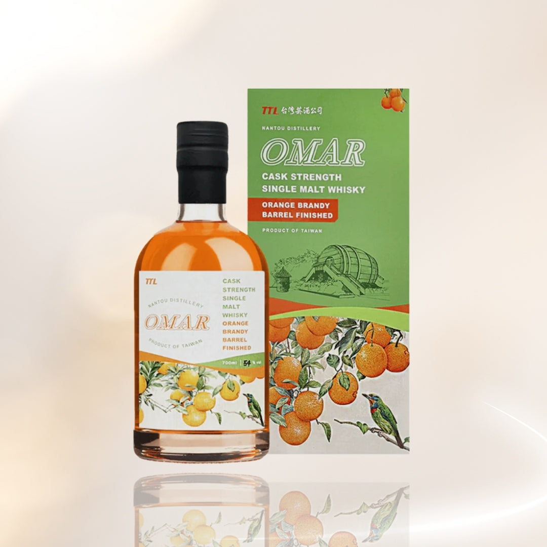 Omar Single Malt - Orange Brandy Cask Finish 70cl 54% - Limited Release