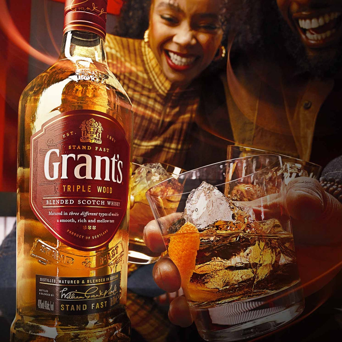 Grant's Triple Wood Blended Scotch Whisky 70cl