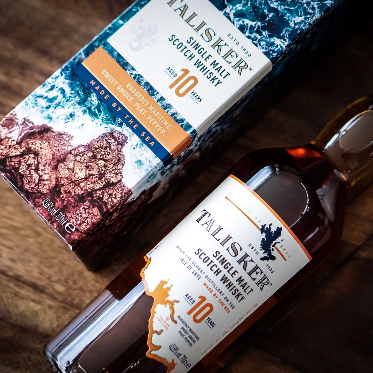 Talisker 10 Year Old Single Malt Scotch Whisky 70cl