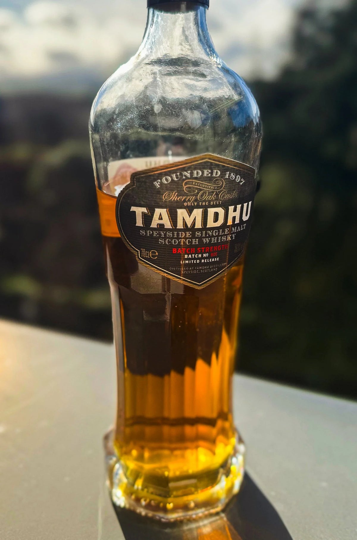 Tamdhu Batch Strength No.6 56.8% 70cl - Limited Release