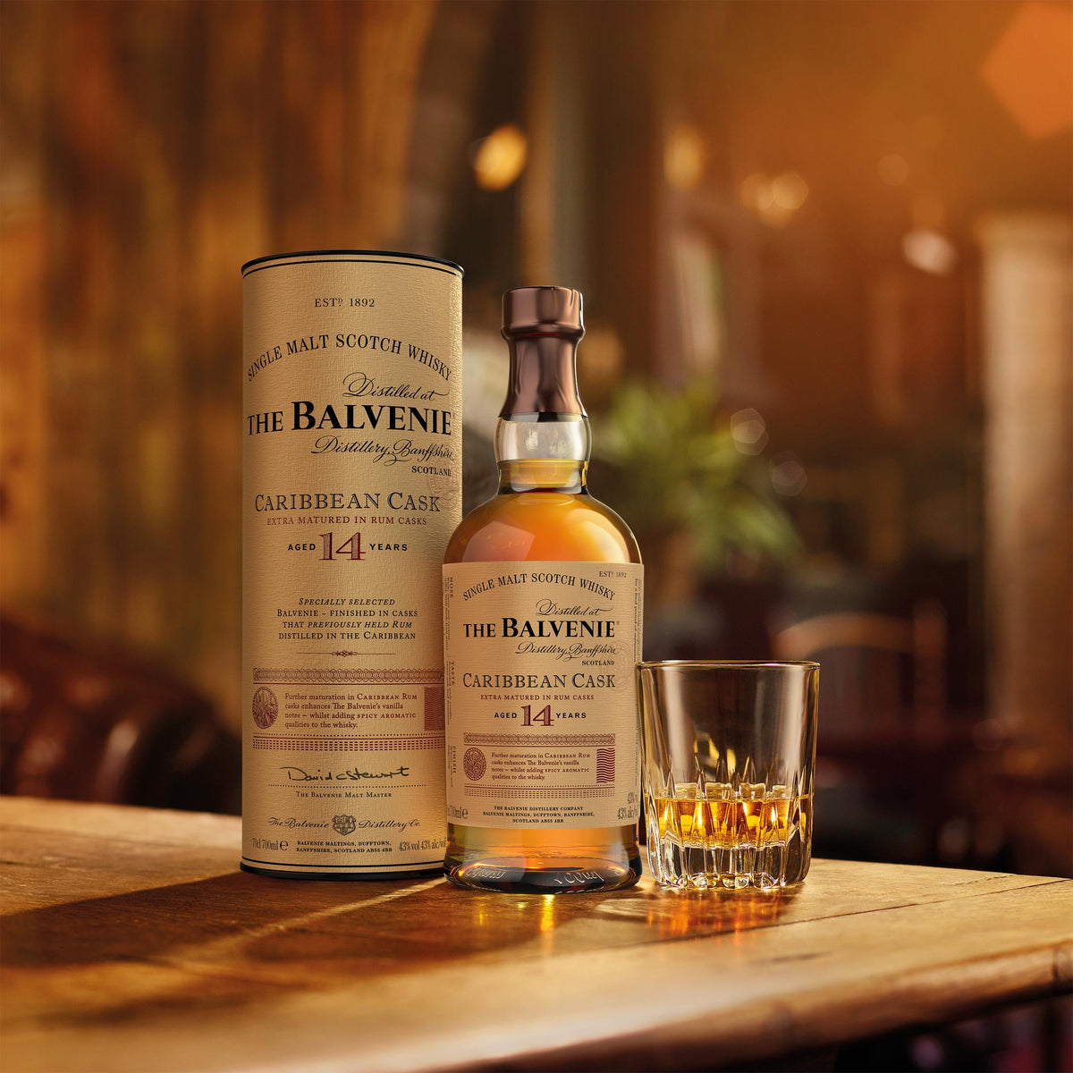 Balvenie 14 Year Old Caribbean Cask 70cl