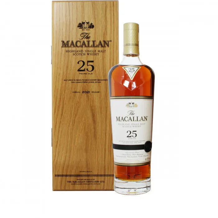 The Macallan Sherry Oak 25 Year Old 70cl