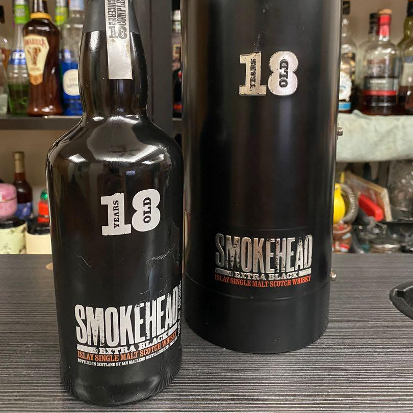 Smokehead 18 Year Old Extra Black Single Malt Scotch Whisky 70 cl