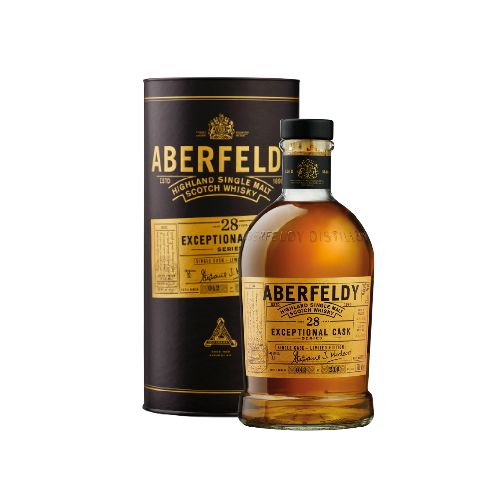 Aberfeldy 28 Year Old Exceptional Rare Cask Whisky 70cl