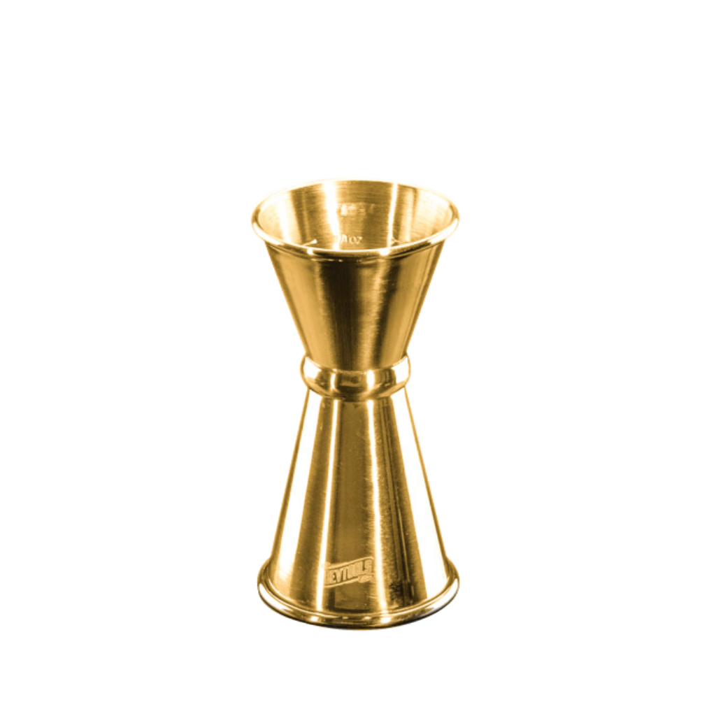 Bevtools Japanese Inspired Jigger 1/2oz & 3/4oz - Gold