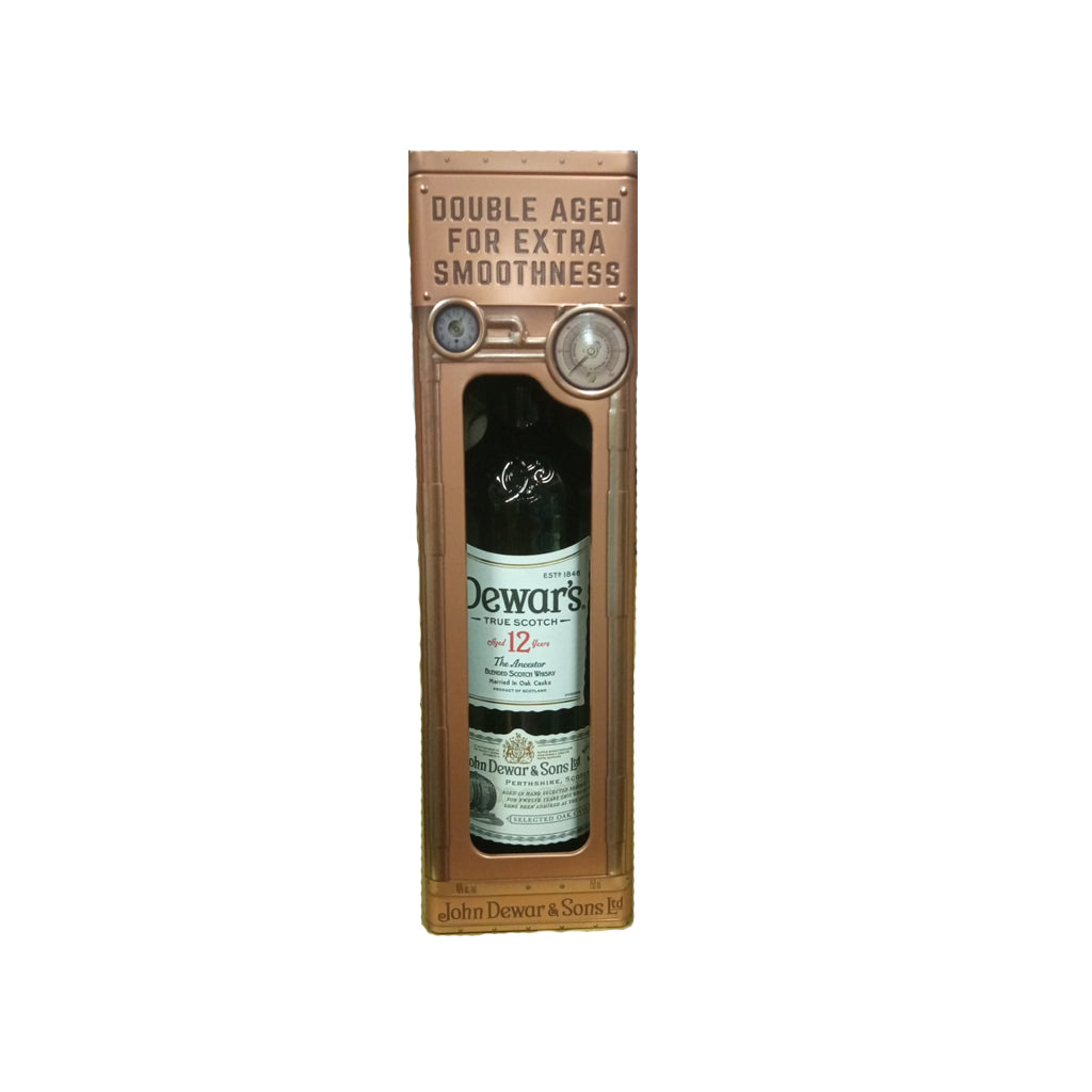 Dewars 12 Year Old Tin Can 75cl