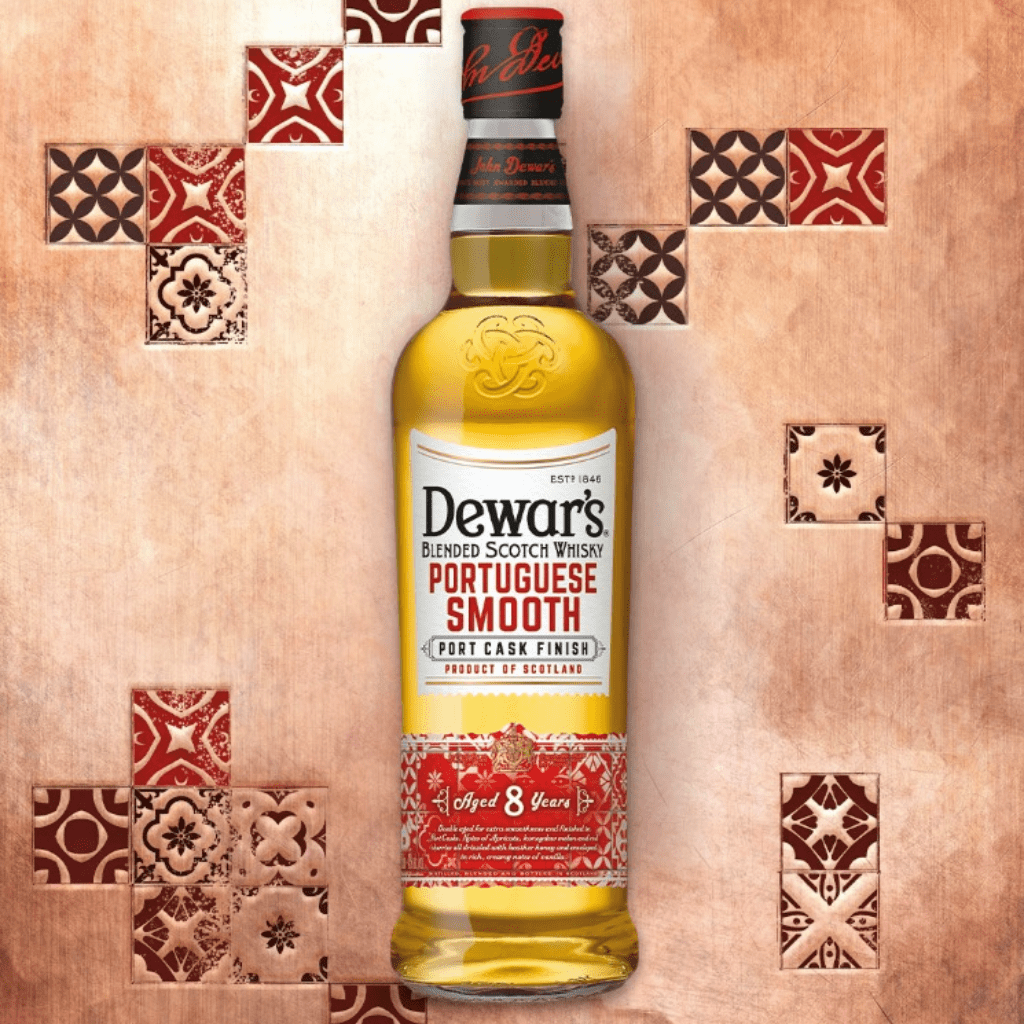 Dewars 8 Year Old Portuguese Smooth Blended Scotch Whisky 75cl
