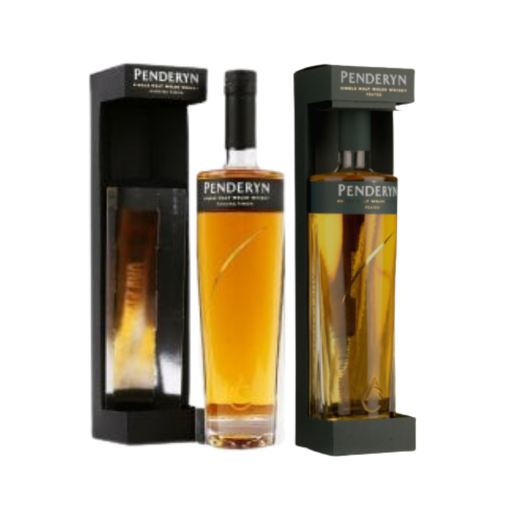 Penderyn Madeira Gold 70cl + Penderyn Peated Gold 70cl