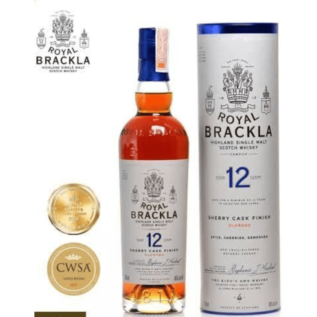 Royal Brackla 12 Year Old Whisky Sherry Cask 70cl