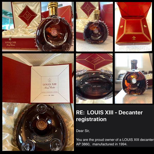 Rémy Martin Louis XIII Grande Champagne Cognac (1994 Old Bottling) 75cl