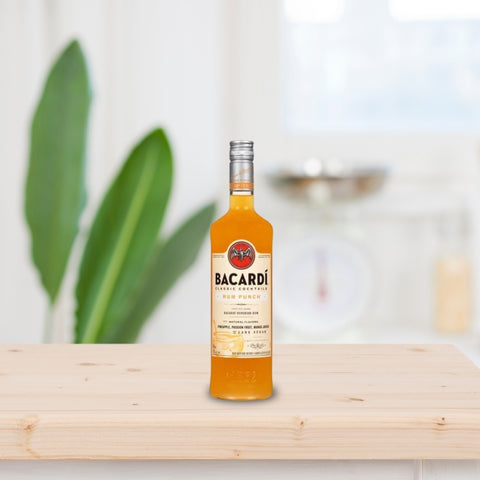 Bacardi Rum Punch 75cl (2 bottles) with FREE Black Tote Bag