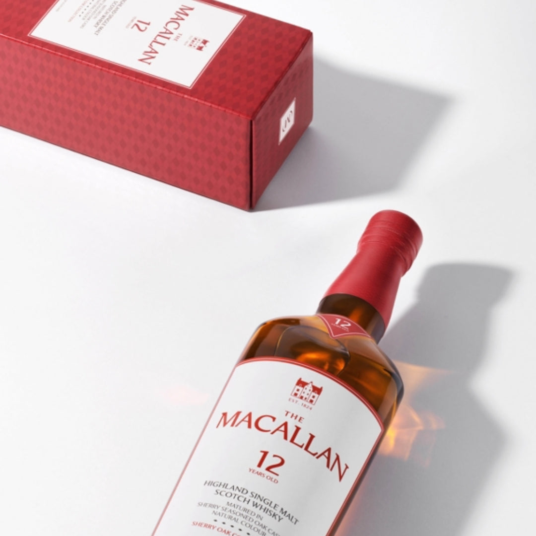 The Macallan Sherry Oak 12 Year Old 70cl Colour Collection (6 bottles)