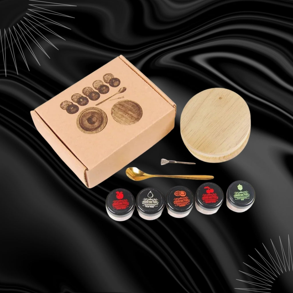 Bevtools Smoker Bar Set 5 Flavors Wood Chips