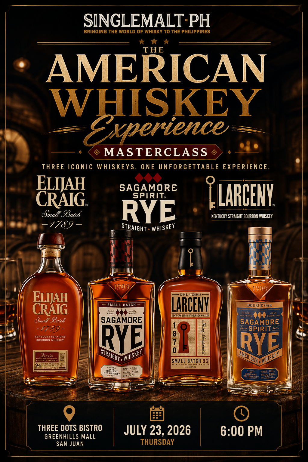 The American Whiskey Experience Masterclass
