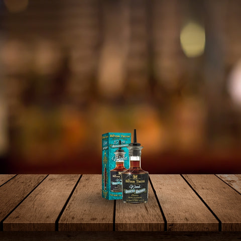 Bitter Truth Limited Edition 10th Anniversary Drops & Dashes Wood (Box Not in Good Condition)10cl