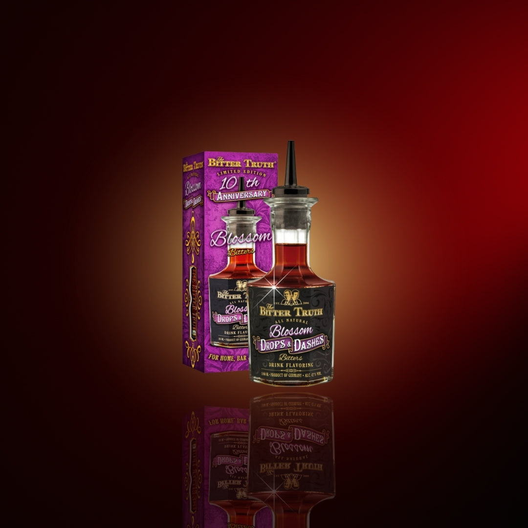 Bitter Truth Blossom Drops and Dashes Limited Edition 10th Anniversary 10cl  (Box Not in Good Condition)