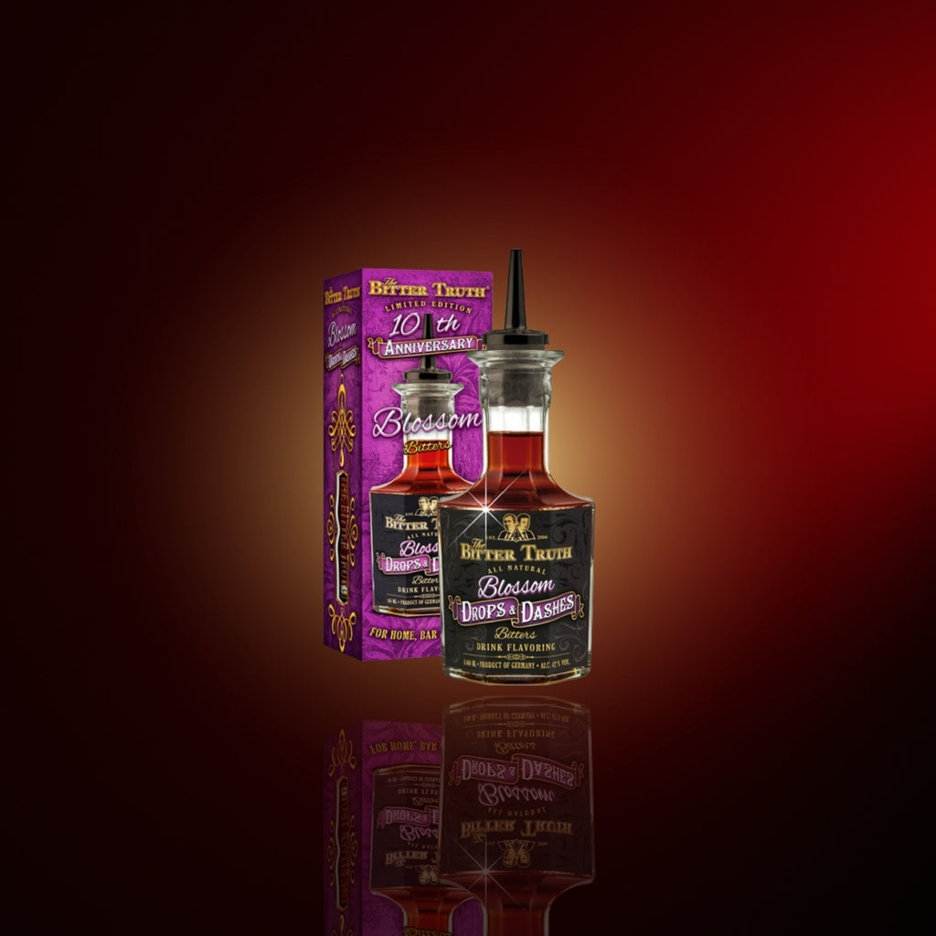 Bitter Truth Blossom Drops and Dashes Limited Edition 10th Anniversary 10cl  (Box Not in Good Condition)