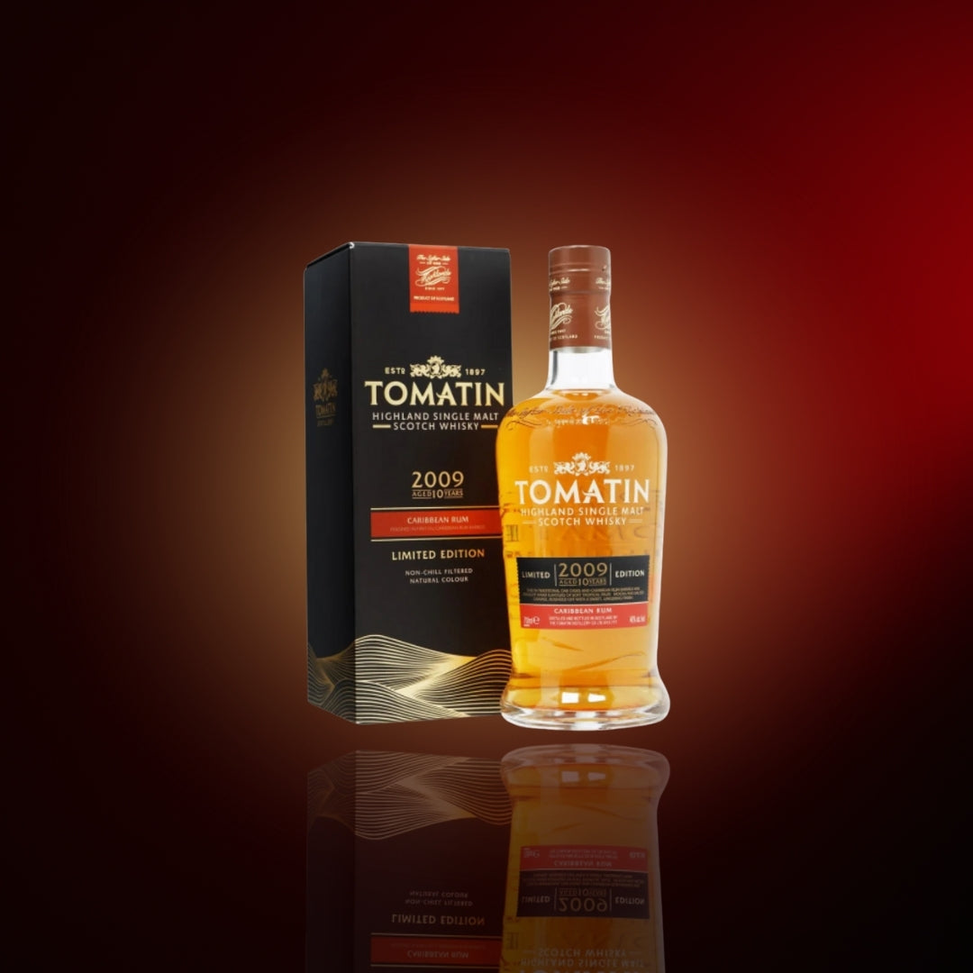 Tomatin 10YO Caribbean Rum Cask (Vintage 2009) 70cl - Limited edition