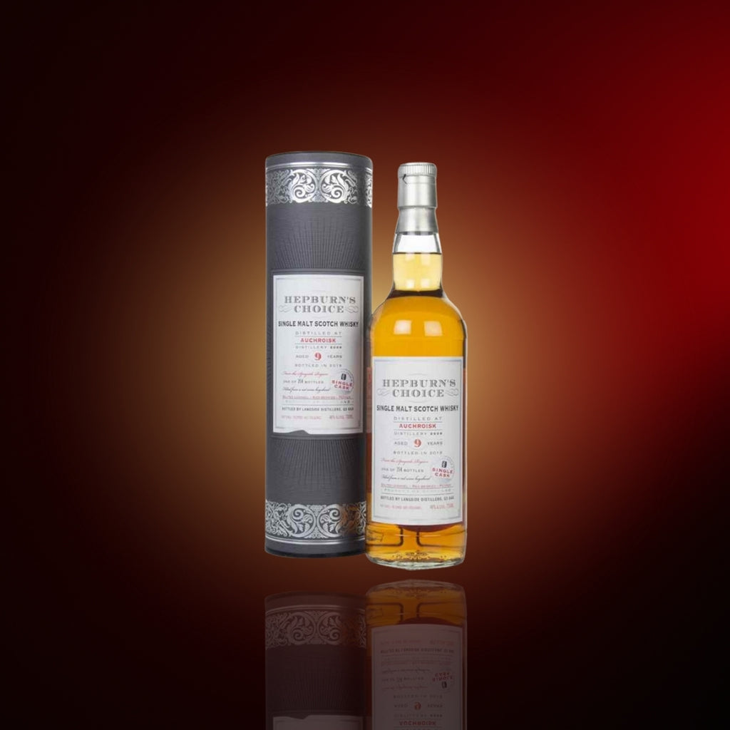 Hepburn's Choice - Auchroisk 9 Year Old 70cl (red wine Hogshead)
