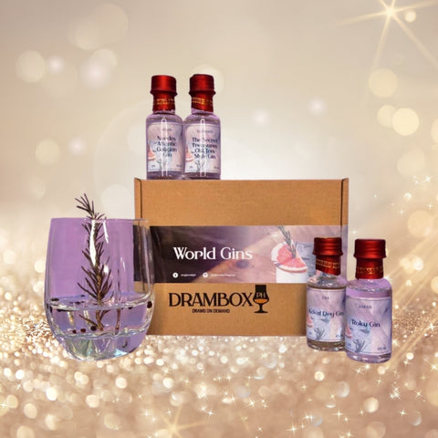 Drambox - World Gin Tasting Sampler Pack