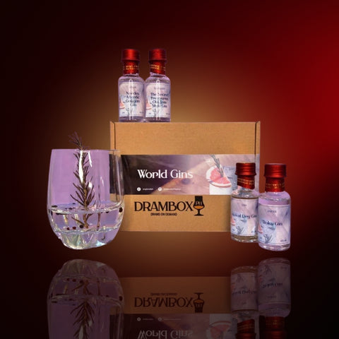 Drambox - World Gin Tasting Sampler Pack
