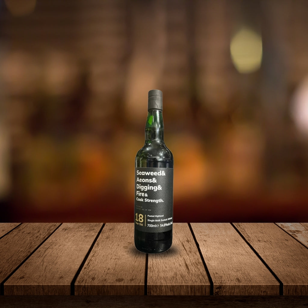 Seaweed & Aeons & Digging & Fire & Cask Strength 18 Year Old Batch 04 Single Malt Scotch Whisky 70cl