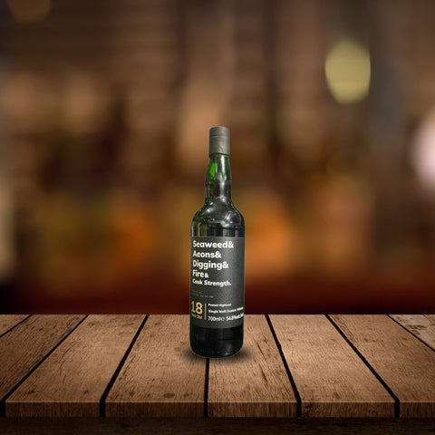 Seaweed & Aeons & Digging & Fire & Cask Strength 18 Year Old Batch 04 Single Malt Scotch Whisky 70cl
