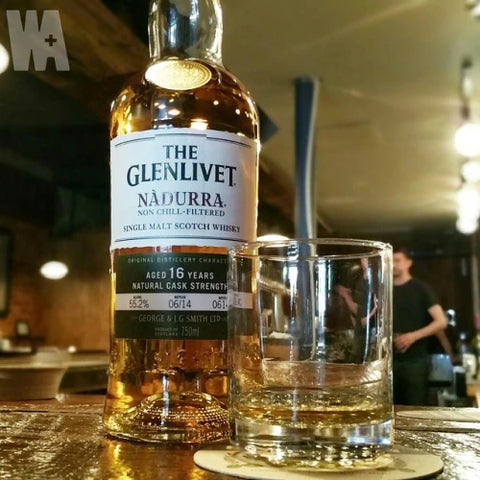 Glenlivet 16 Year Old Nadurra Cask Strength 53% Batch - 0911P 70cl (Old Bottling)