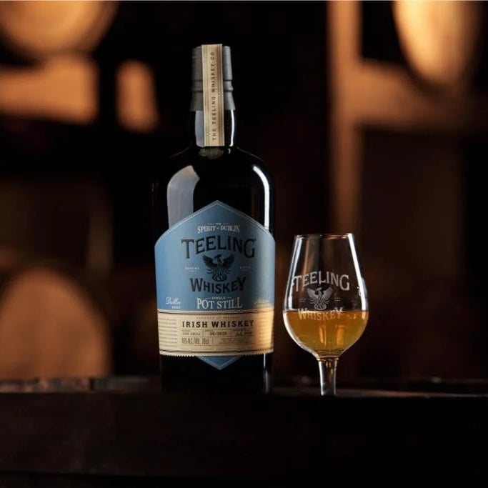 Teeling Pot Still + Teeling Stout Cask Irish Whiskey 70cl