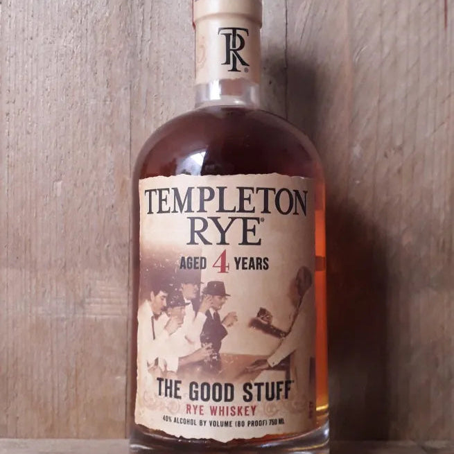Templeton Rye 4 Year Old The Good Stuff 40% 75cl