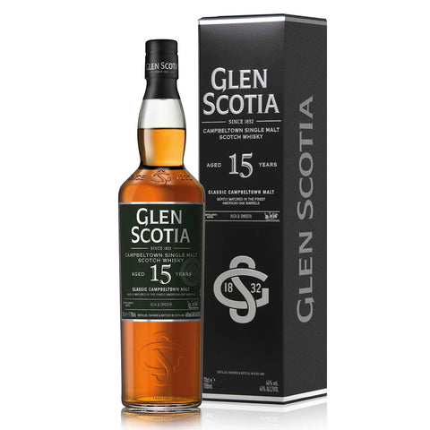 Glen Scotia 15 Year Old Single Malt Whisky 70cl