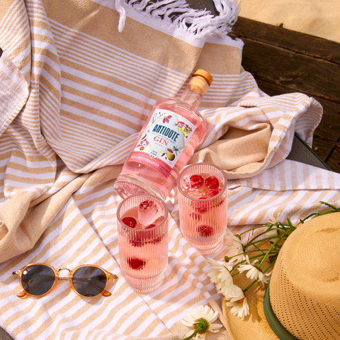 Antidote Rose Style Mediterranean Gin 70cl