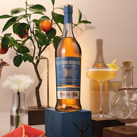 Glenmorangie The Tribute 16 Years Old 1L with FREE Glenmorangie Tumbler