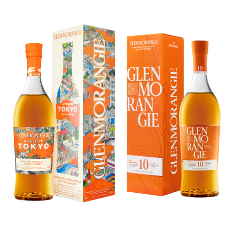 Glenmorangie Tale of Tokyo and Glenmorangie 10 Year Old Scotch Whisky