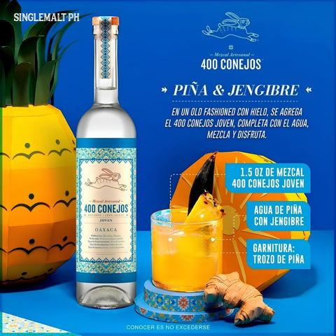 400 Conejos Joven Mezcal 75cl