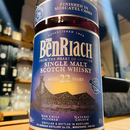BenRiach 22 Year Old - Moscatel