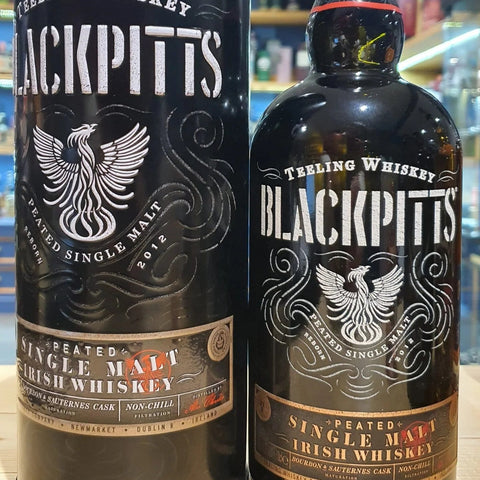 Teeling Blackpitts Peated Single Malt Whiskey 70cl + FREE Teeling Apron