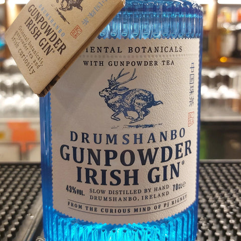 Drumshanbo Gunpowder Irish Gin (Blue Bottle) 70cl (2 Bottles)