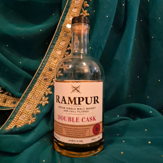 Rampur Double Cask Indian Single Malt Whisky 45% 70cl