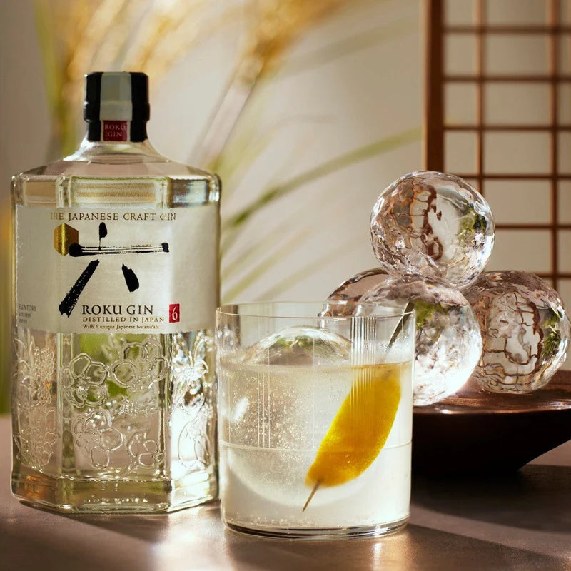 Suntory Roku Gin 70cl + Suntory Sui Japanese Gin 70cl