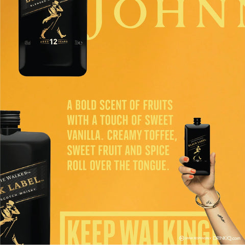 Johnnie Walker Black Label Pocket Scotch 20cl