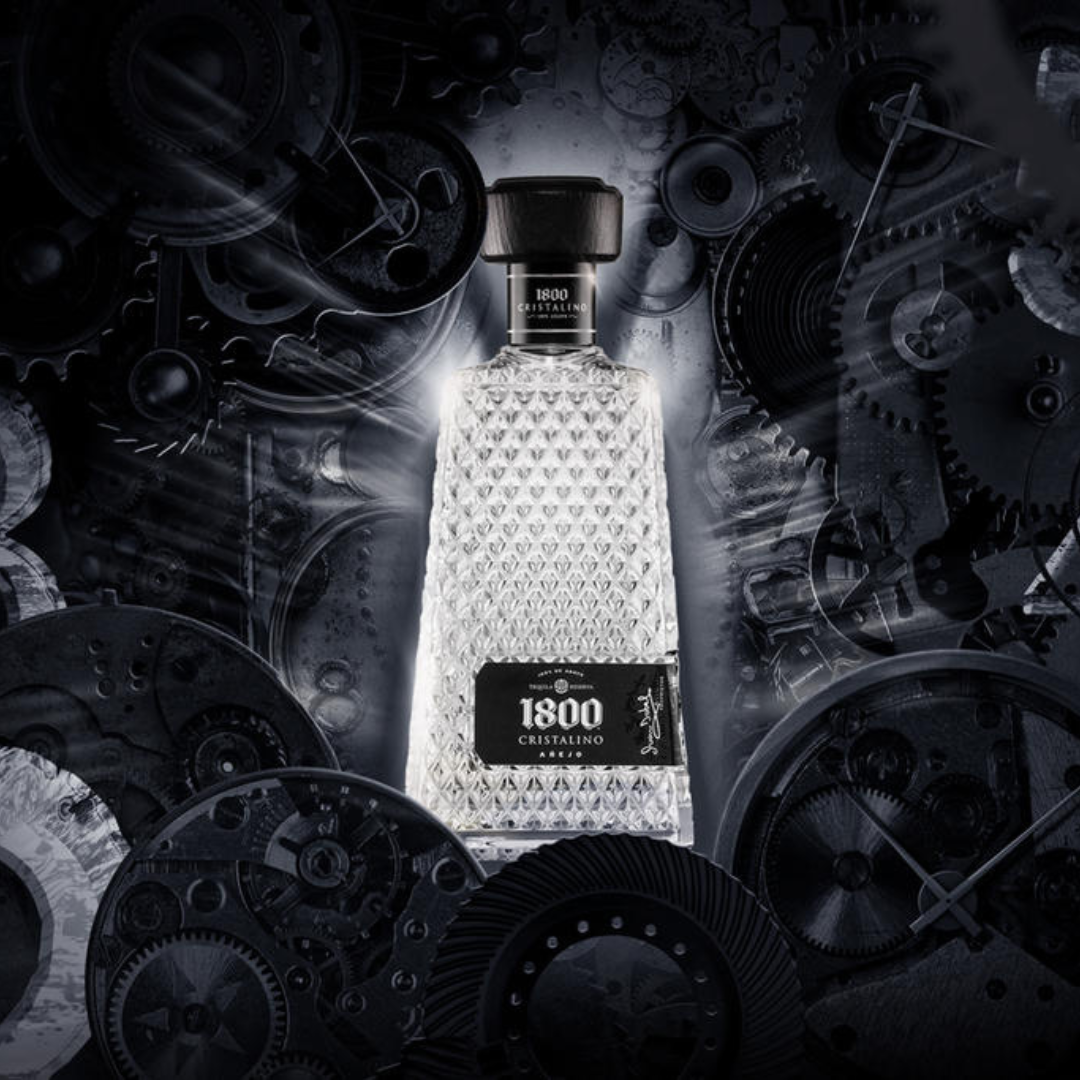 1800 Cristalino Tequila 75cl
