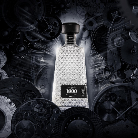 1800 Cristalino Tequila 75cl