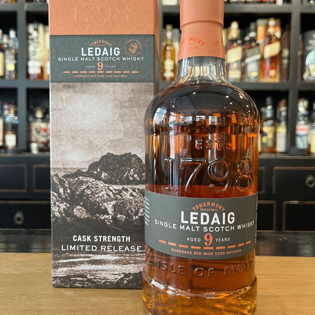Ledaig 9 Year Old - Bordeaux Red Wine Cask Matured - Limited Edition